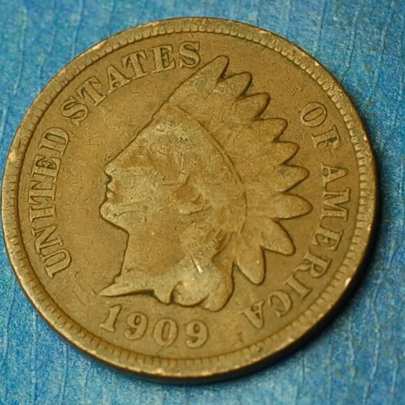 Other - 🌟1909 Indian Head Cent Penny 1c Lot w1560🌟
